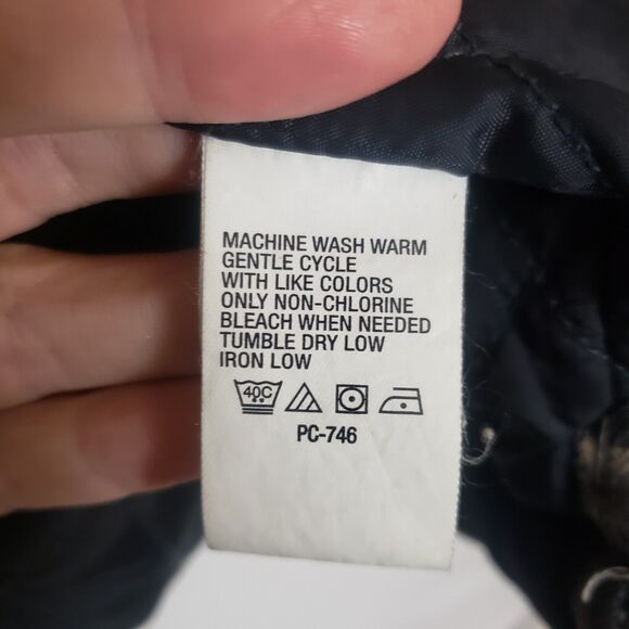 Vintage Arrow‎ Blue Jean Company Flannel Quilted Work Chore Shirt Shacket. Sz L - Picture 8 of 10